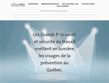Tablet Screenshot of grandsprixsst.com